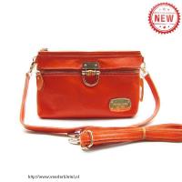 michael kors gilmore pebbled klein oranje crossbody zakken Handtas Classic 14s1c982